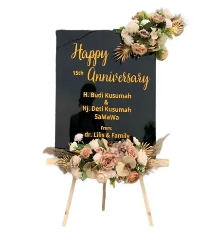 Papan Bunga Akrilik ijen nirwana